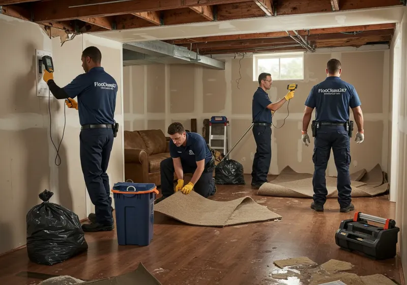 Flood DamageMaterial Assessment and Debris Removal process in Reynolds, GA